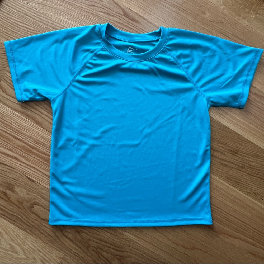 Blue Rashguard Swim Shirt NWOT